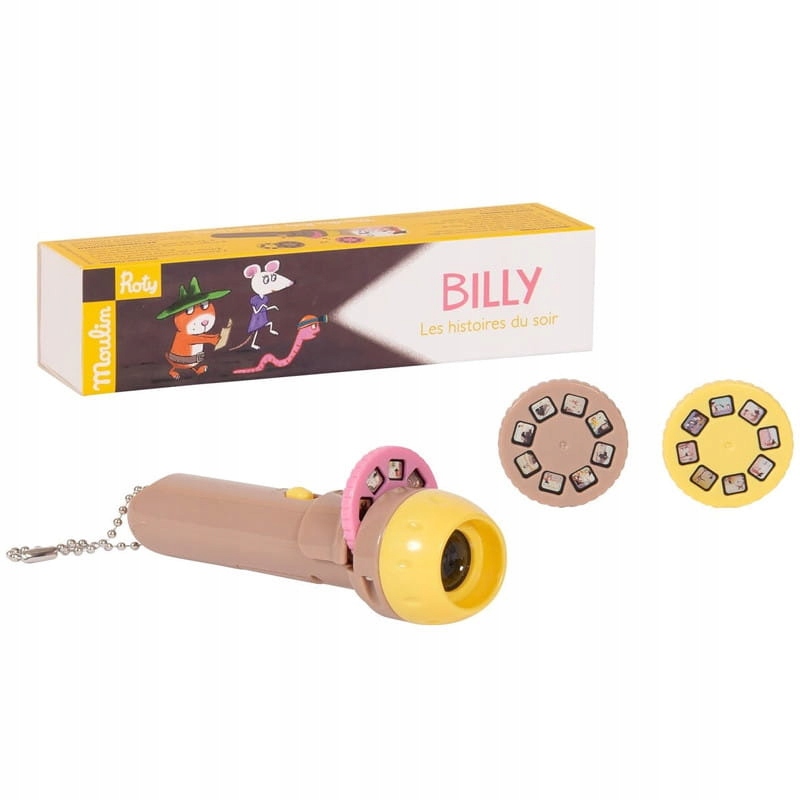 

Moulin Roty Latarka Projektor do bajek Billy