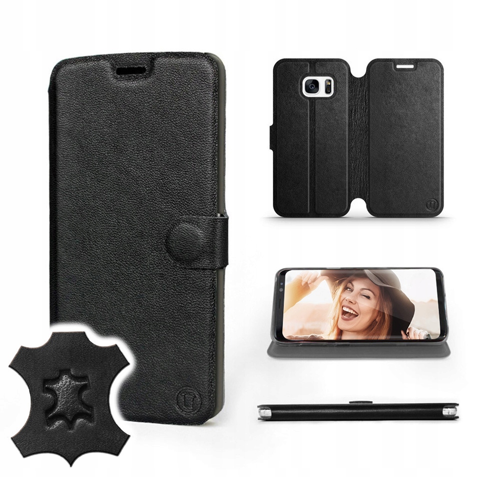 

Etui Mobiwear do Samsung Galaxy S7 - Black Leather