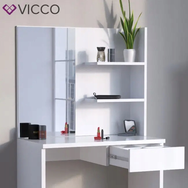 TOALETKA DEKOS BIAŁY VICCO Liczba szuflad 1