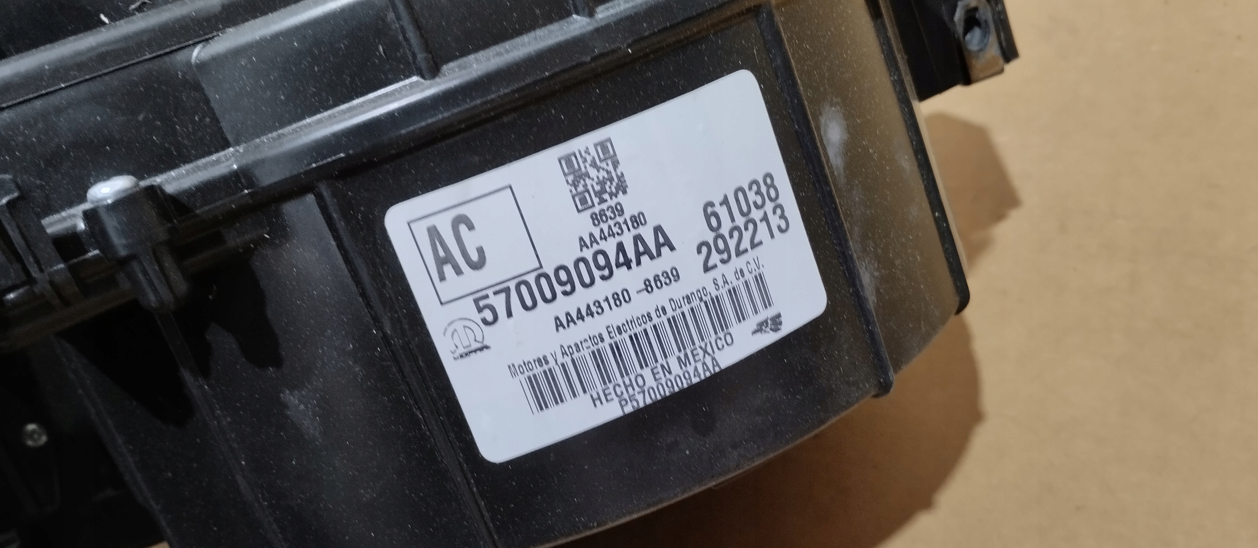 отопитель салона FIAT e Ducato III Dodge RAM 57009094AA