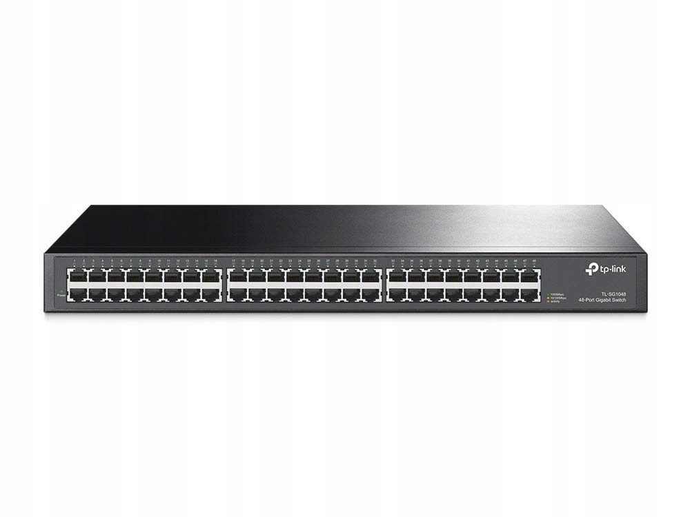 TP-Link TL-SG1048 48-portový gigabitový prepínač, čierny, nespravovaný