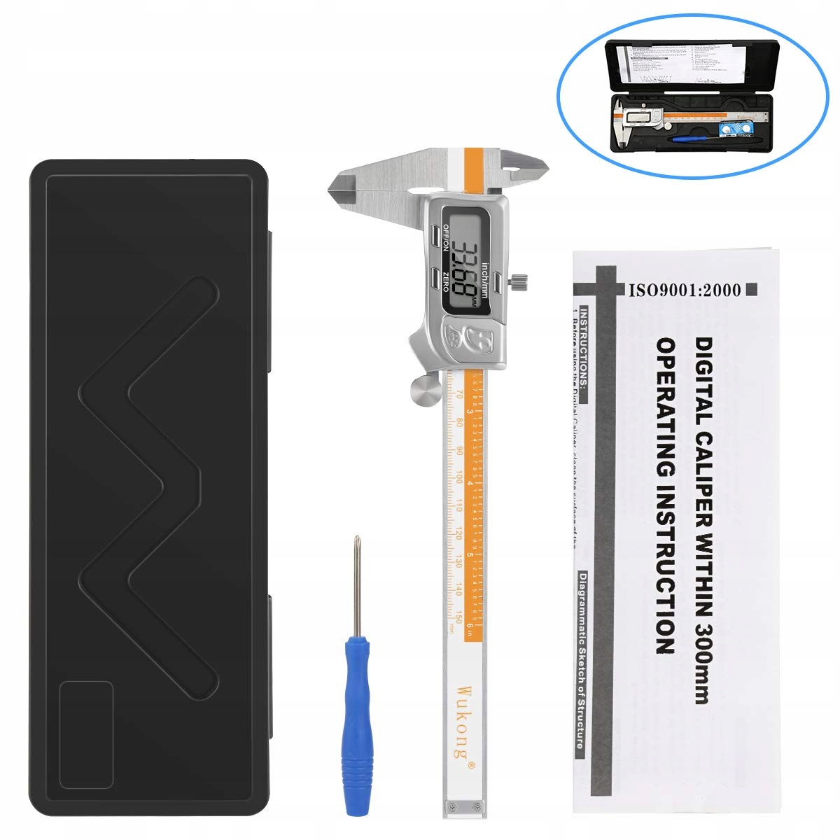 Suwmiarka cyfrowa futerał DOKŁADNA 150mm WARSZTAT Rodzaj elektroniczna