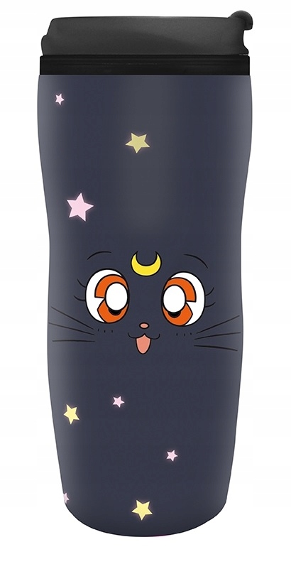 Kubek podróżny SAILOR MOON Czarodziejka z Księżyca Luna & Artemis EAN (GTIN) 3665361048381