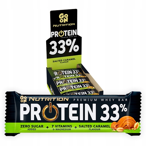 Proteinová tyčinka 33% slaný karamel 50 g 25 kusů