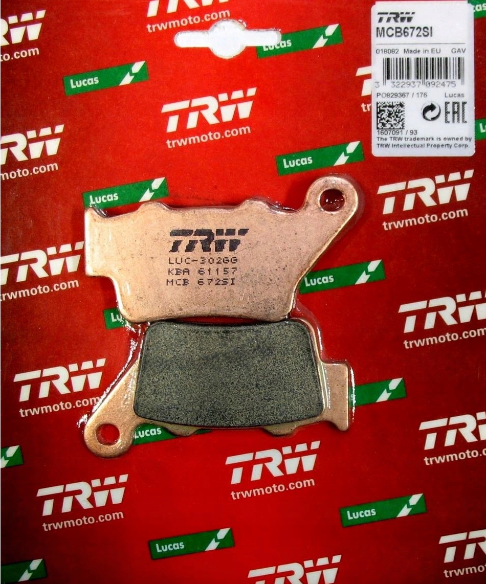 

Klocki Ham Tył Trw Lucas Yamaha Xt 660 X 2004-2011
