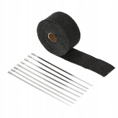 Bandaż Taśma Termiczna Termoizolacja 10m + Opaski Producent inny