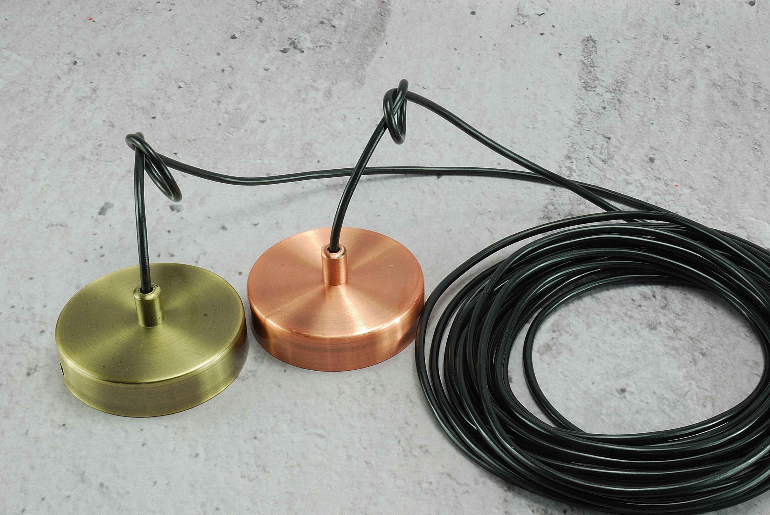 Czarny przewód czarny kabel lampa pająk Edison DIY Kod producenta ap-405