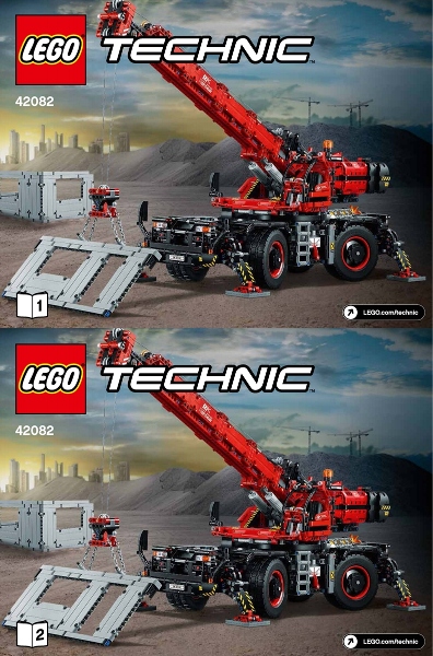 INSTRUKCJA PAPIEROWA - 4You LEGO - Technic 42082 DŹWIG - INSTRUKCJA Seria Technic