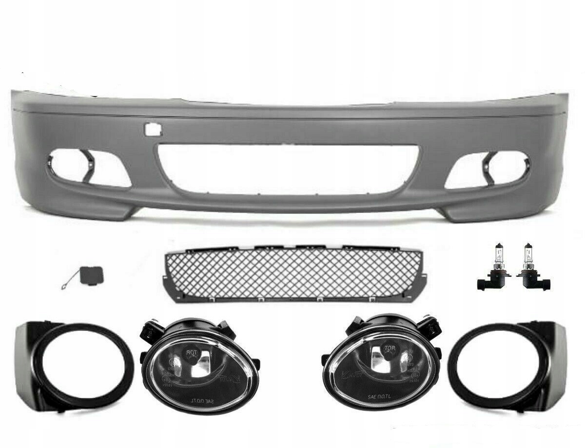 ZDERZAK PRZEDNI BMW E46 M-PAKIET COUPE CABRIO HALOGENY