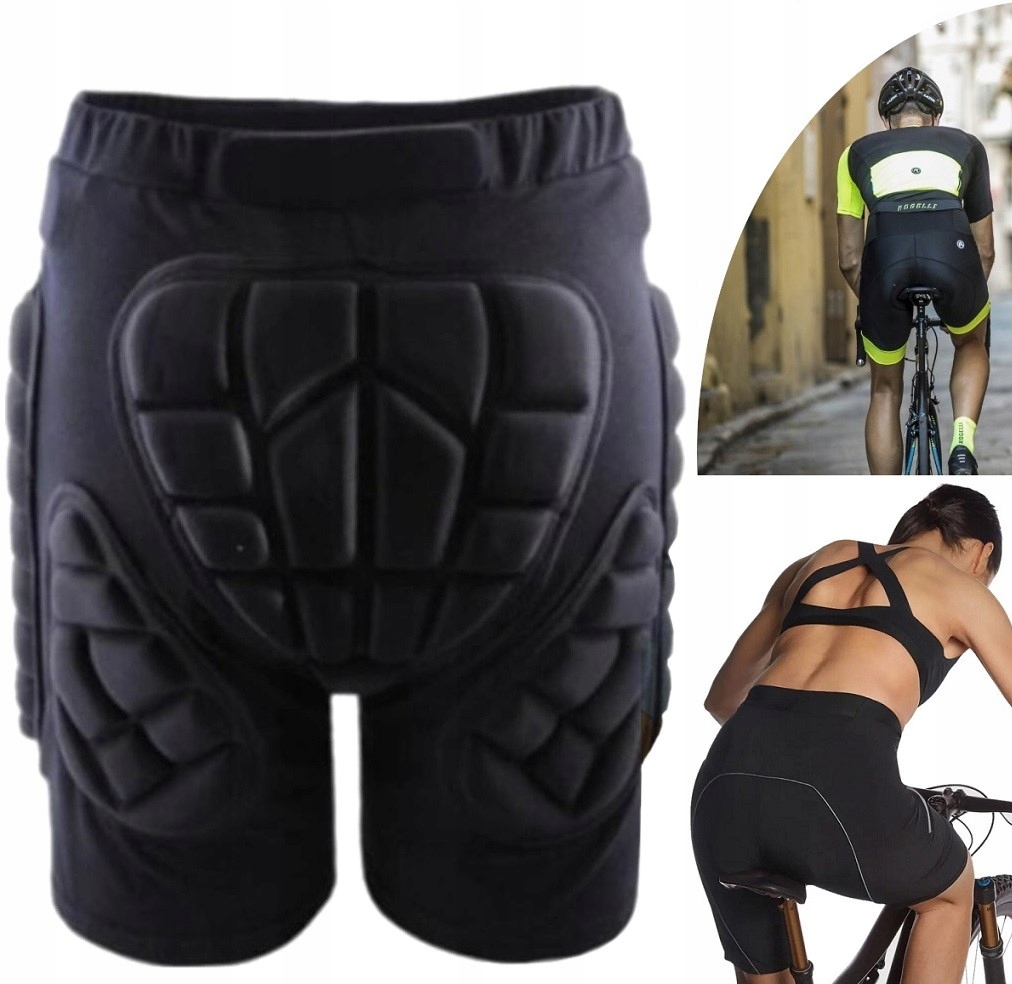 Spodenki Ochronne Spodnie Sportowe Ochraniacze Na Rower Deskę Rolki Wrotki