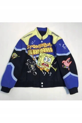 Dámská Bunda S Potiskem Spongebob Squarepants Do Boků 5HA