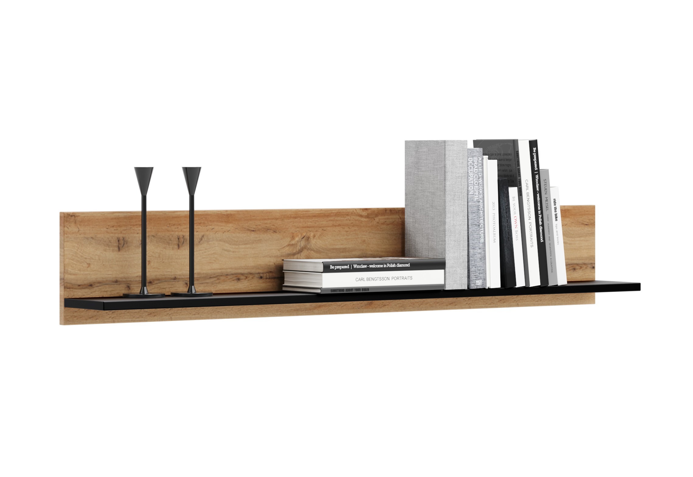 Półka wisząca SHELF 100 cm ścienna solidna salon Marka Kobi