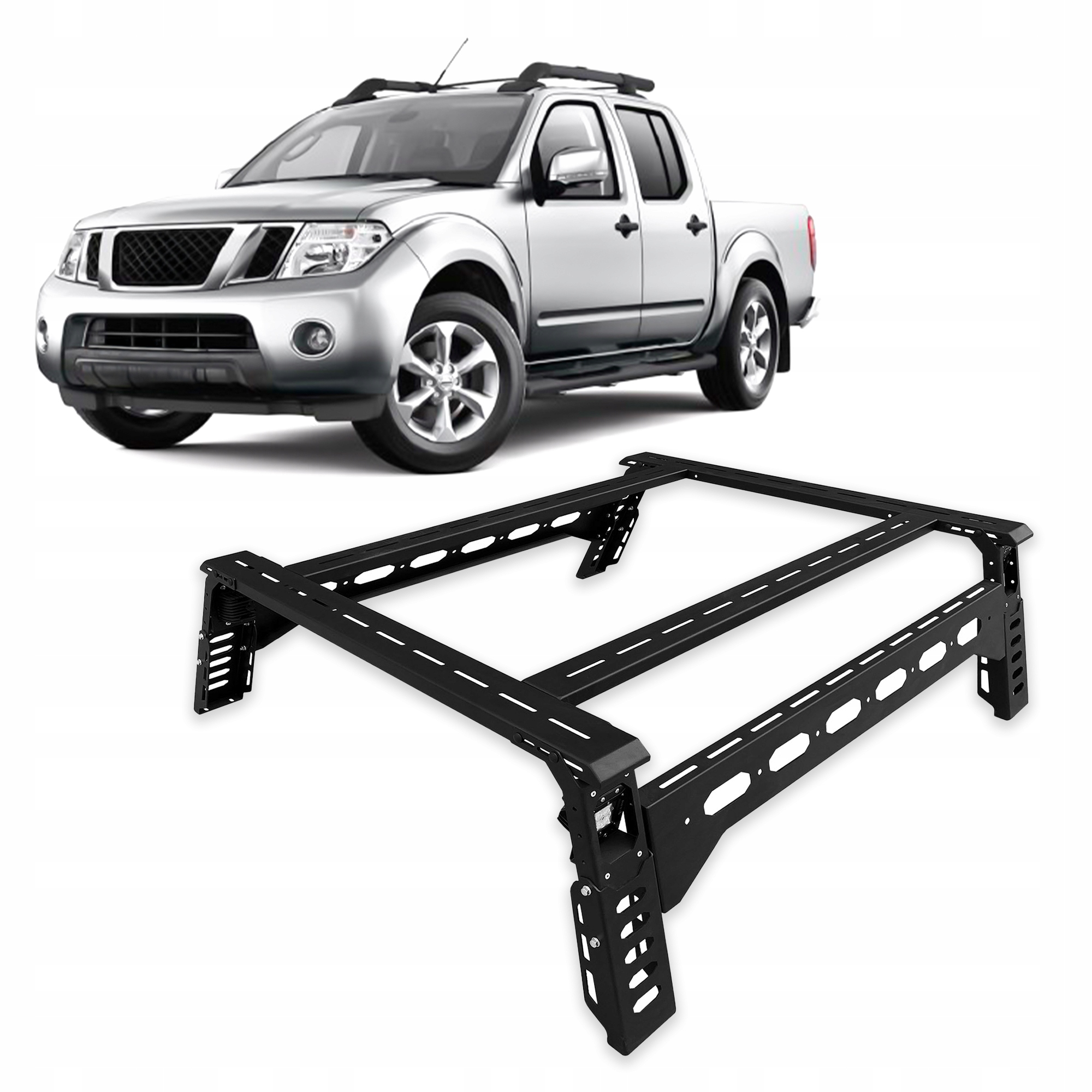 Zabudovaná konstrukce pod stan pro Nissan Navara II D40 2005-2015 Pick-up