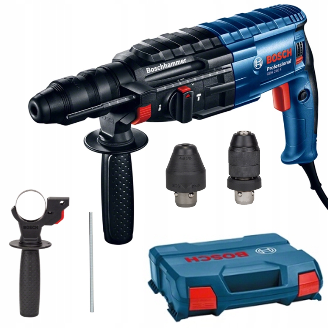 Młotowiertarka Bosch 0611267600 Plus 880W +walizka Gbh 2-28 F Dwa Uchwyty