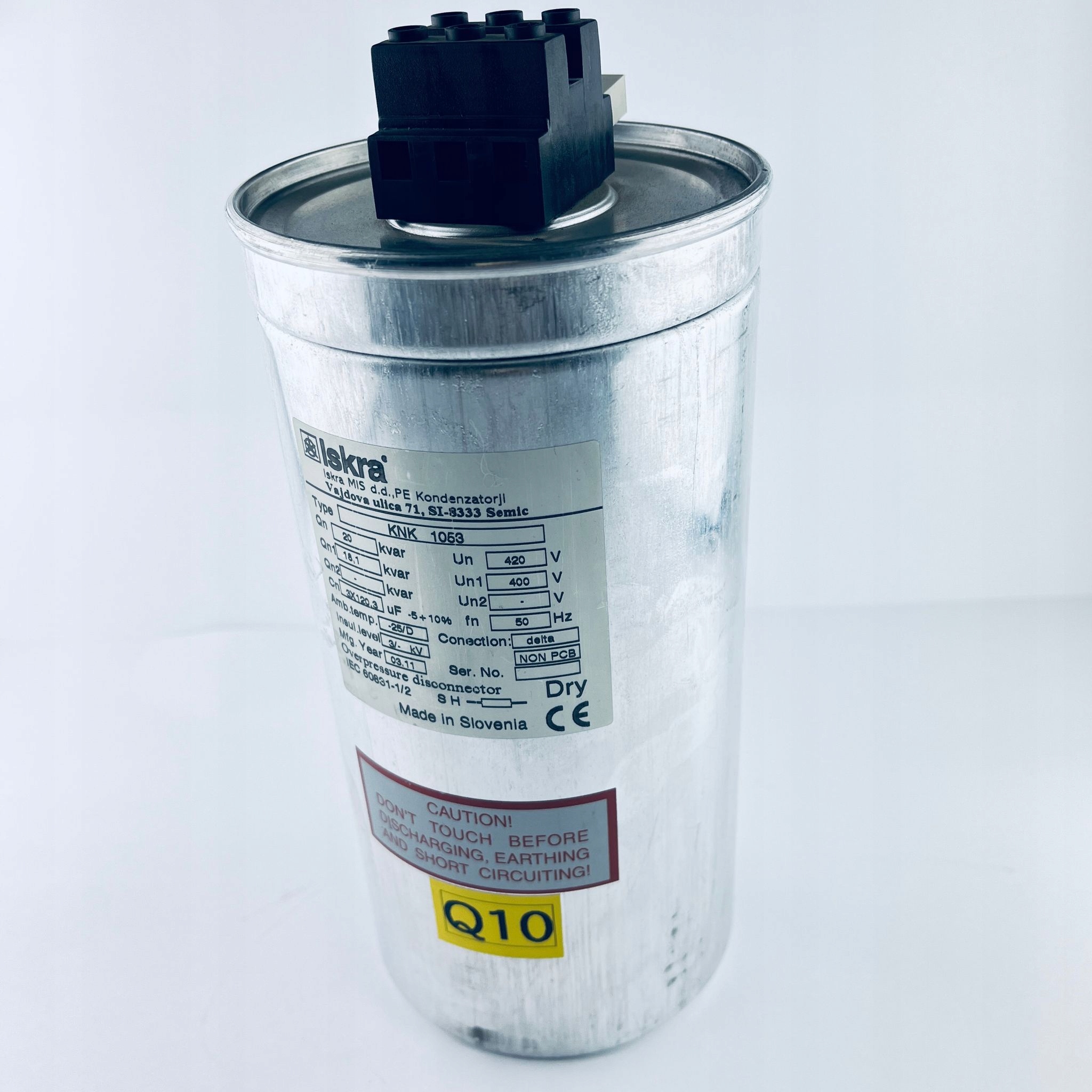 Kondensator ISKRA KNK1053 3-fazowe 20KVAR 420v • Cena
