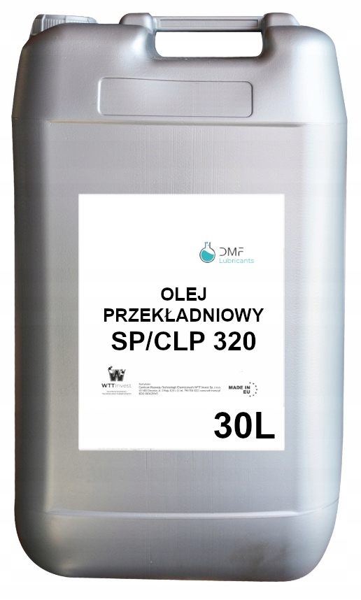 Olej przekładniowy DMF CLP 320 30L - Transol SP/CLP 320 - VG 320