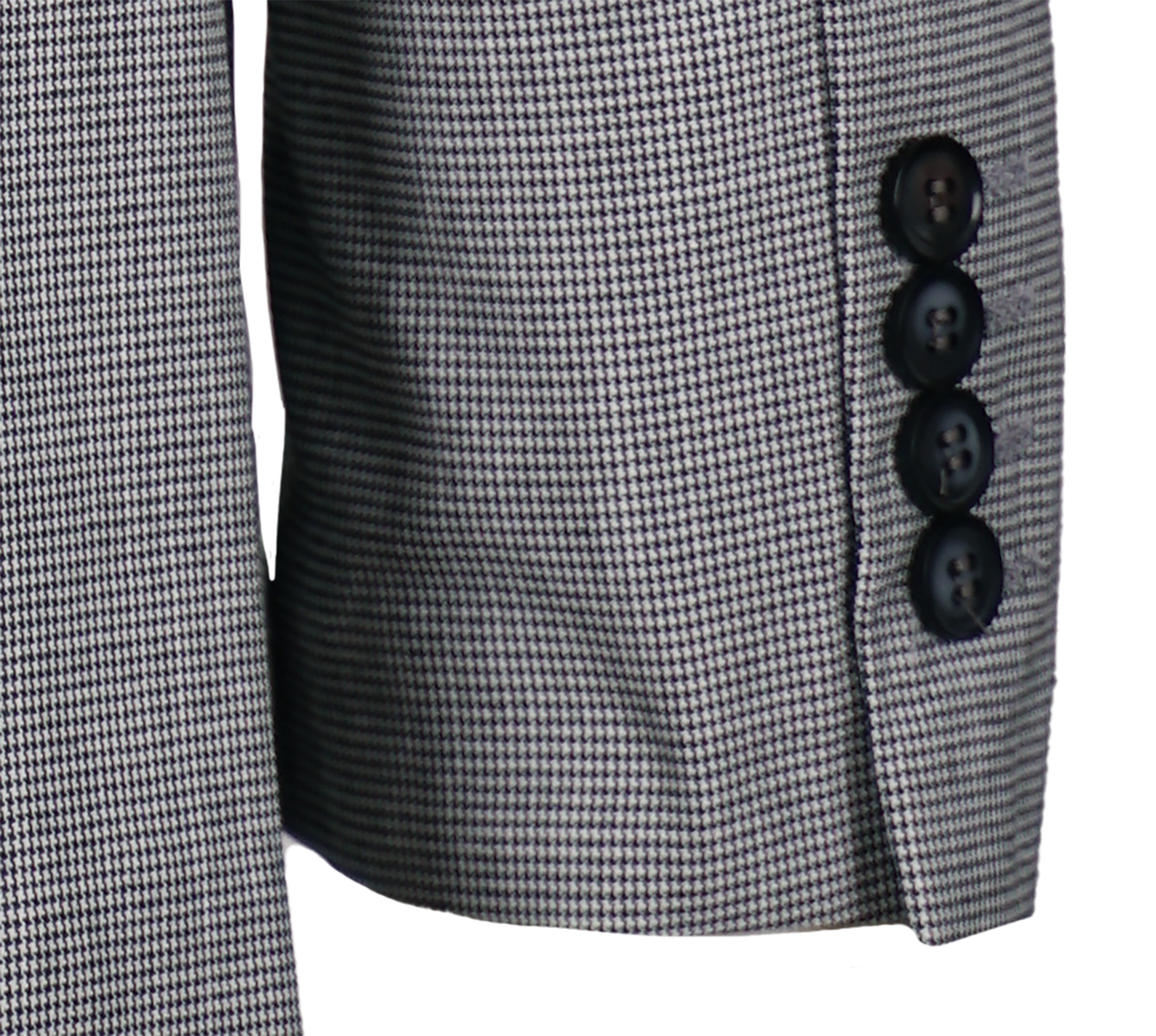 MARYNARKA MĘSKA ELEGANCKA WIZYTOWA BAWEŁNIANA CASUAL SIWA W PEPITKĘ 58 Rozmiar 58