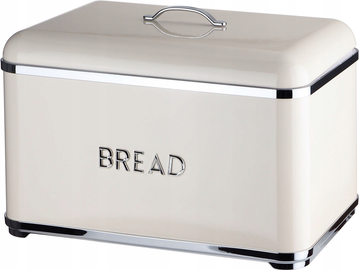 CHLEBAK POJEMNIK PIECZYWO CHLEB BUŁKI KREMOWY DUŻY