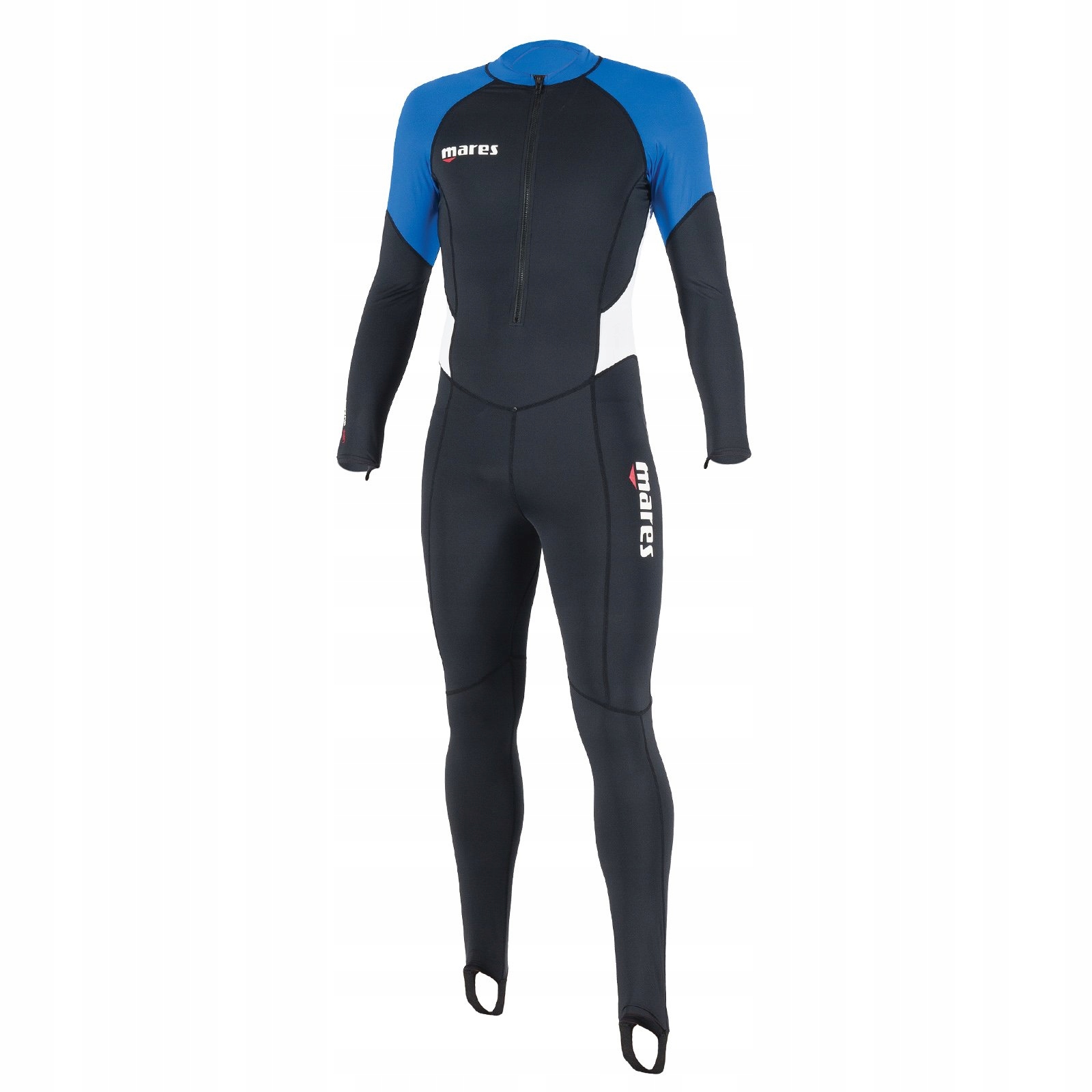 Mares Unisex Rash Guard Wetsuit, czarny, S Materiał inny