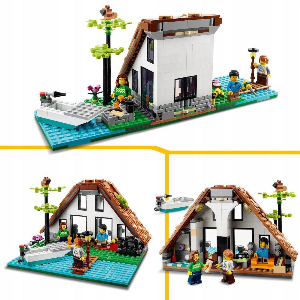 LEGO CREATOR Przytulny dom 3w1 31139 Liczba elementów 808 szt.