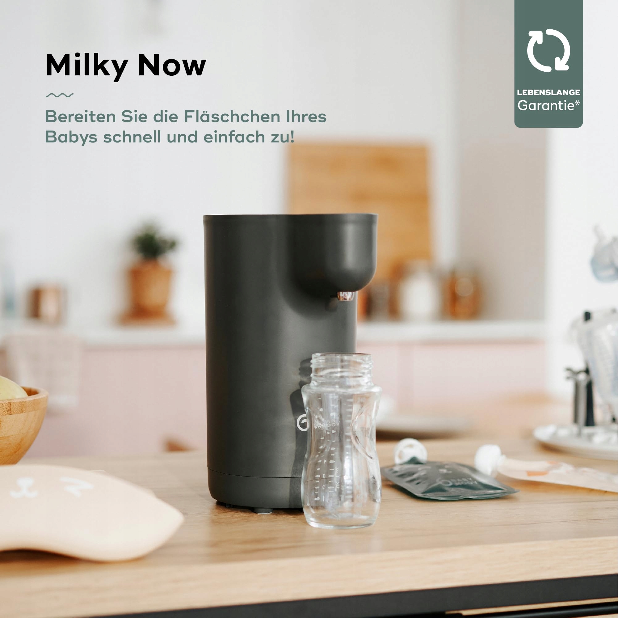 BABYMOOV Milky Now Podgrzewacz Do Butelek Z Regulacją Temperatury — miniatura 2