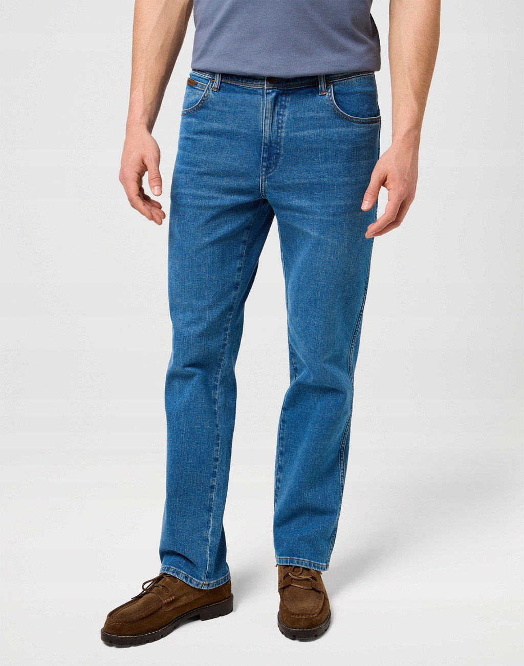Pánské džíny Wrangler Texas 821 112373154 Granite Boulder W38 L32 Jednoduché