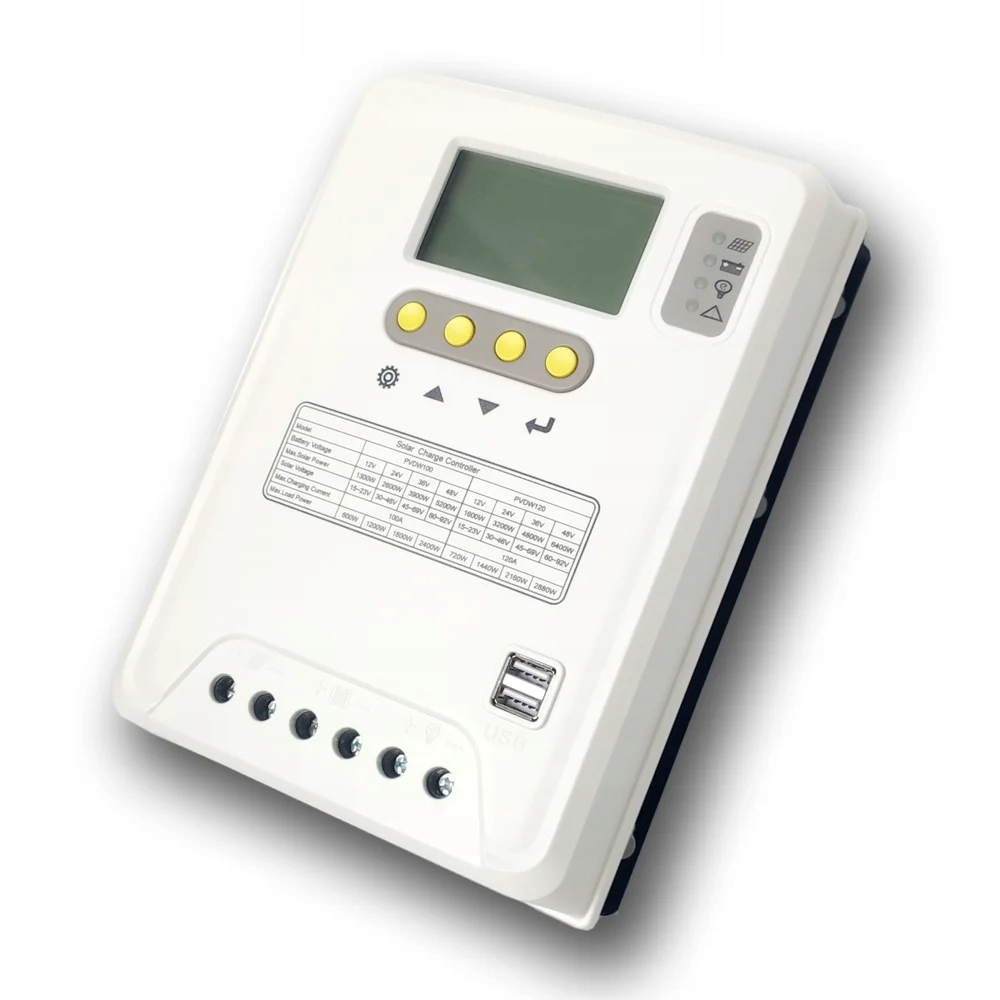 Wysokiej jakości solarny 60A Regulator Ładowania akumulatorów 12V 24V 48V