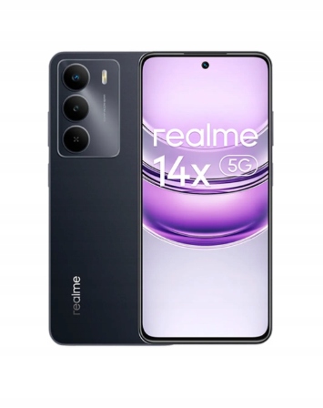 Smartphone Realme 14x 8 Gb 256 Gb 5G Černý Bez zámků Nový