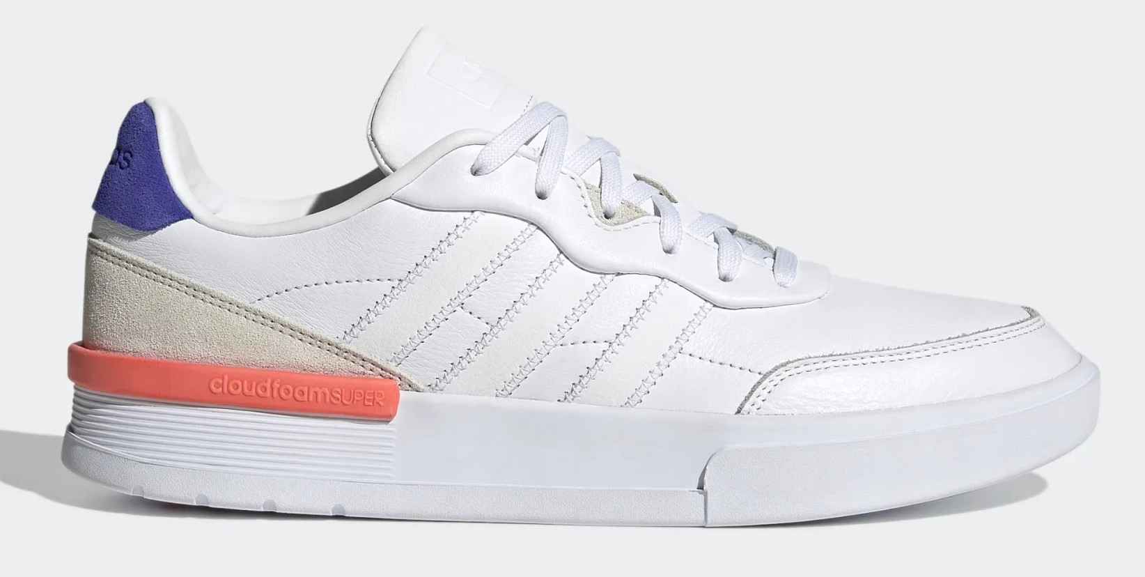 Pánské kožené sportovní boty Adidas Clubcourt H68181, velikost 45 1/3