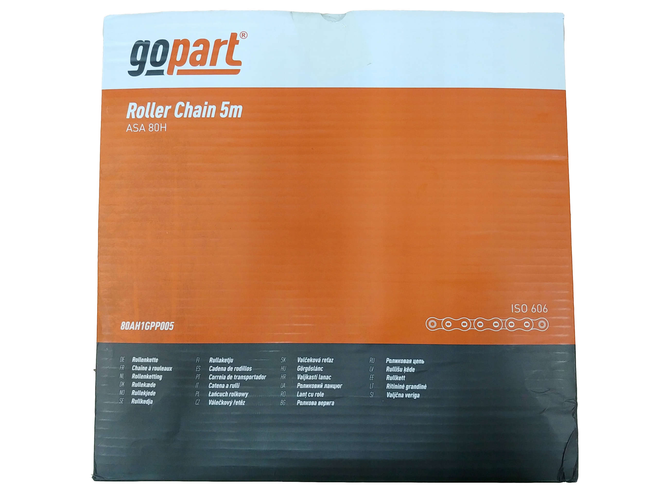 LANCUCH ROLKOWY GOPART 16AH 1 80H 5M OGNIWO