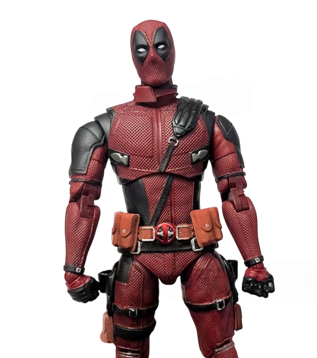 Pohyblivá figurka Deadpool filmová verze spousta příslušenství Detailní 19 Cm