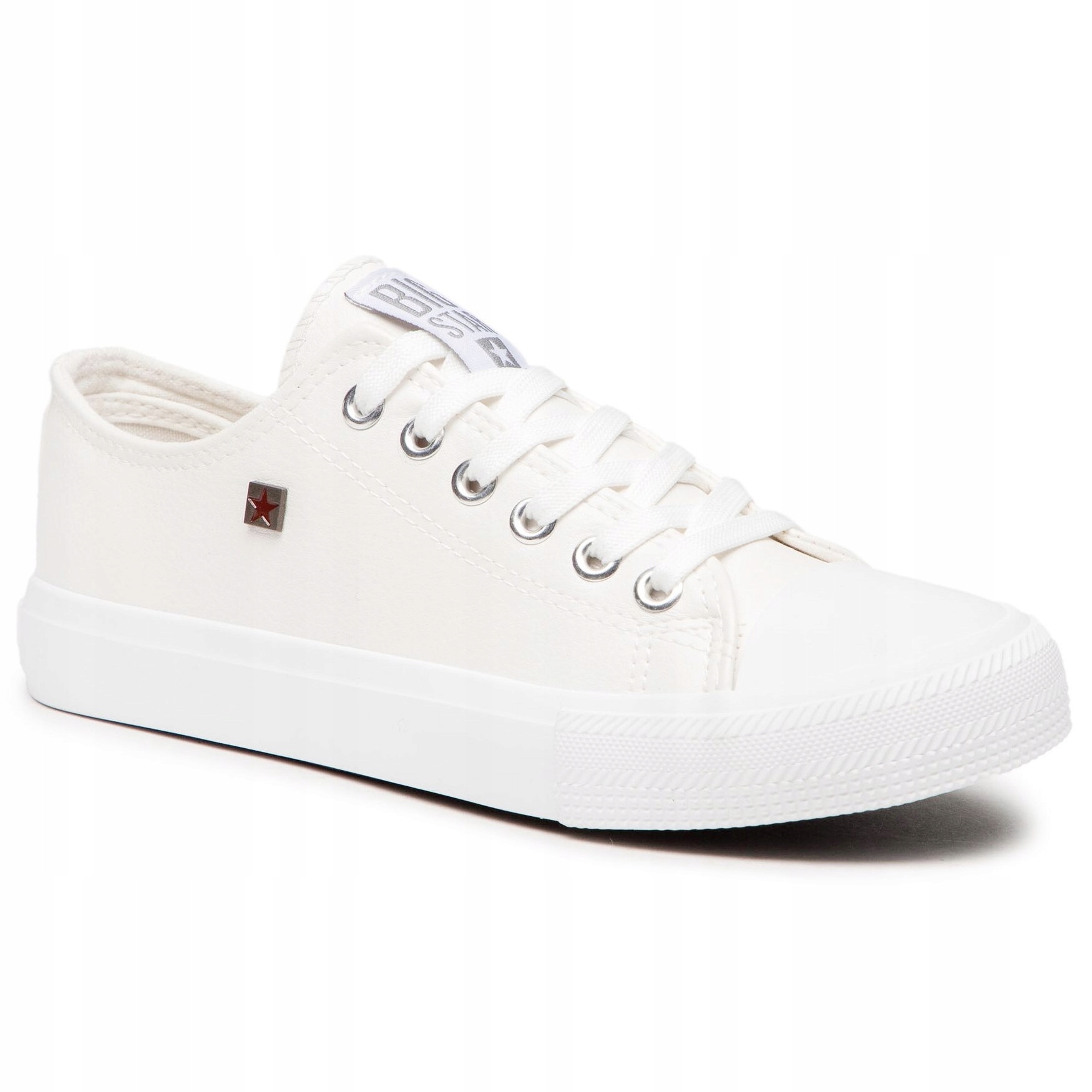

Damskie Trampki Big Star Białe V274869 Skórzane 40