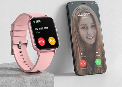 SMARTWATCH ZEGAREK SPORTOWY DAMSKI MĘSKI DLA DOROSŁYCH SMART WATCH PULS SMS Model inny