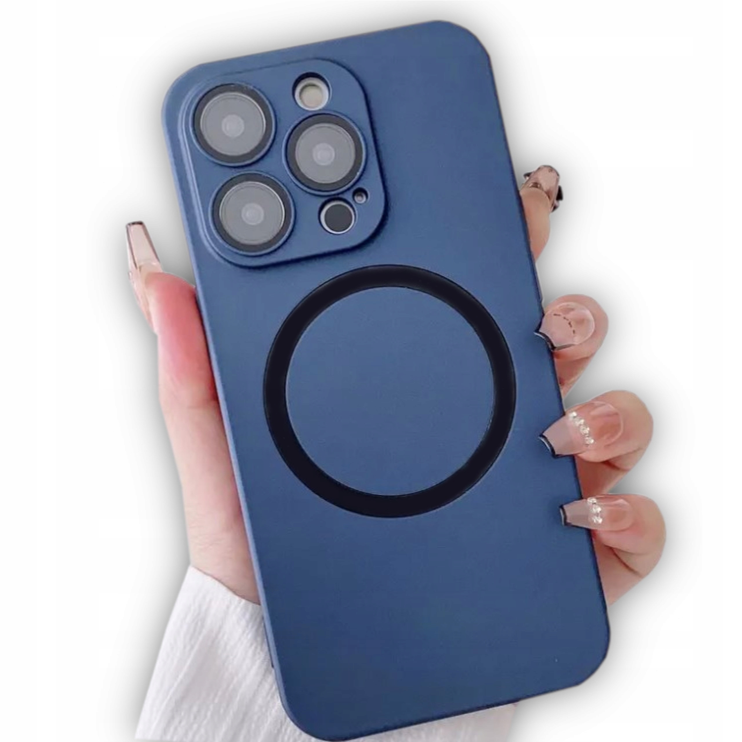 MATOWE ETUI OBUDOWA MAGSAFE DO IPHONE 13 PRO MAX KOLORY + SZKŁO HARTOWANE Typ plecki