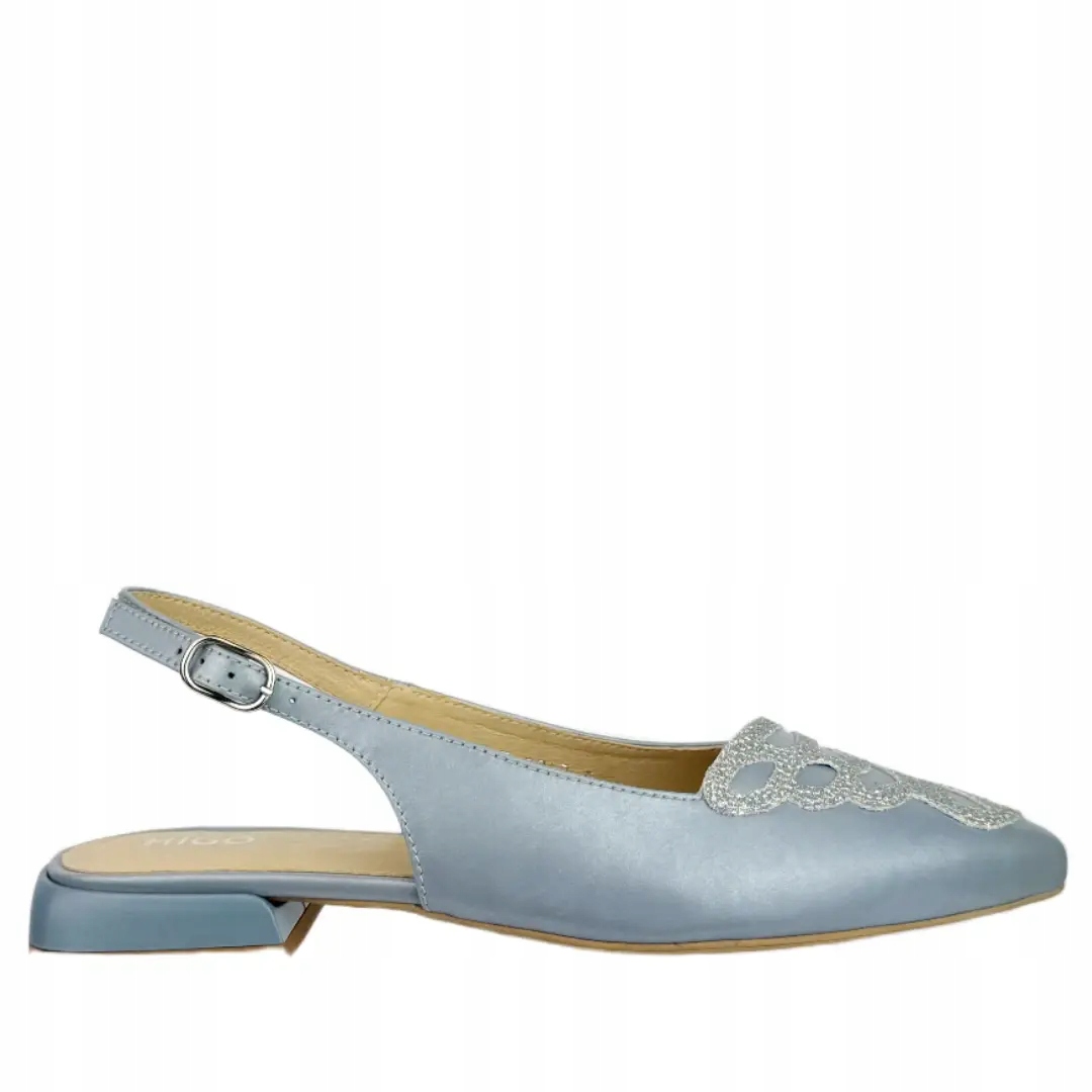Dámské baleríny Higo 2847 NIEB428/SR354 40, modré