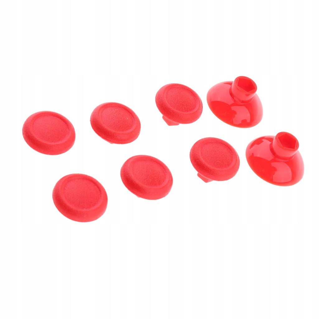 Thumb Stick Cover compatible with playstation 4 / Slim Red
