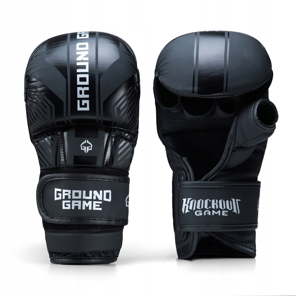 Sparingové rukavice Mma Pro Stripe Black 2.0 S/m Ground Game