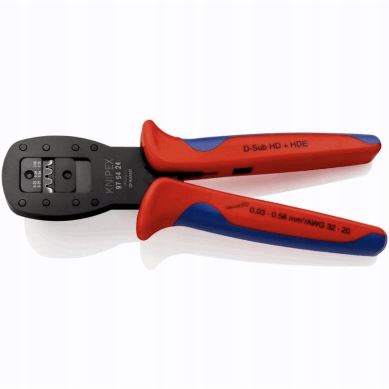 Knipex 97 54 24 szczypce do zagniatania wtyków miniaturowych