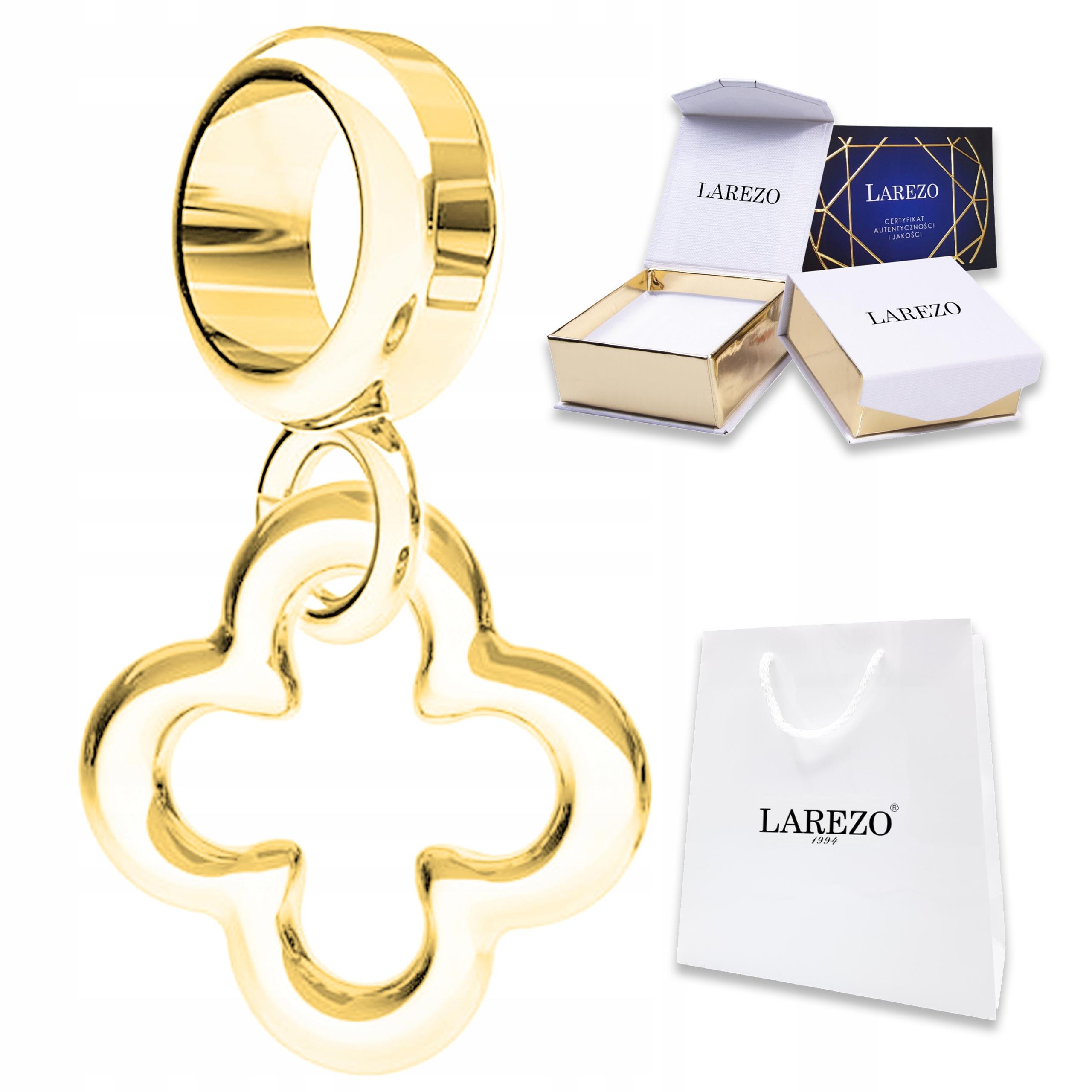 Zlatý závěsný přívěsek Čtyřlístek Jetel Stříbro 925