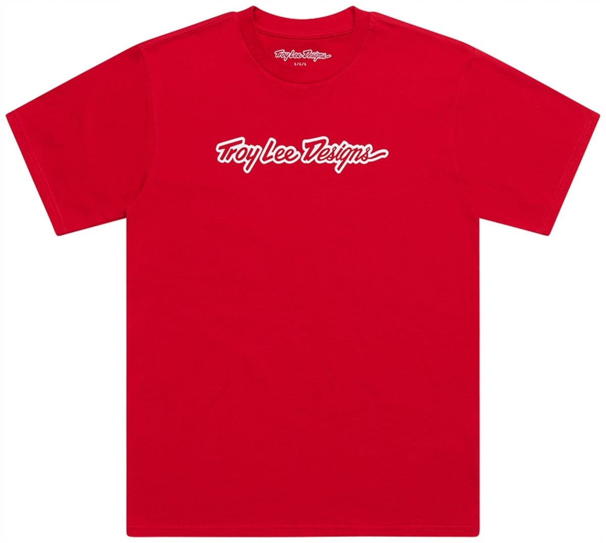 T-Shirt Koszulka Troy Lee Designs Short Sleeve Tee Signature Team Red r. M