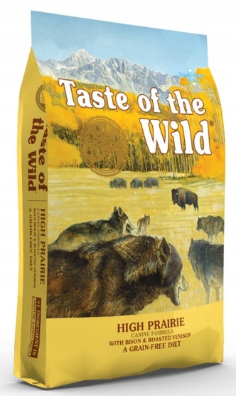 Levně Taste of the Wild High Prairie Canine s masem z bizona 12,2 kg