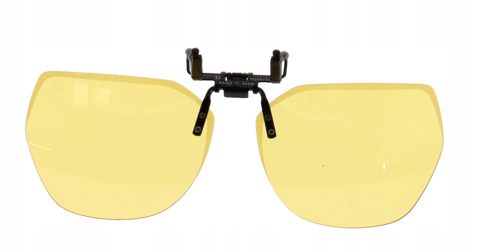 NAKŁADKA PRZECIWSŁONECZNA NA OKULARY ŻÓŁTA ŻWG