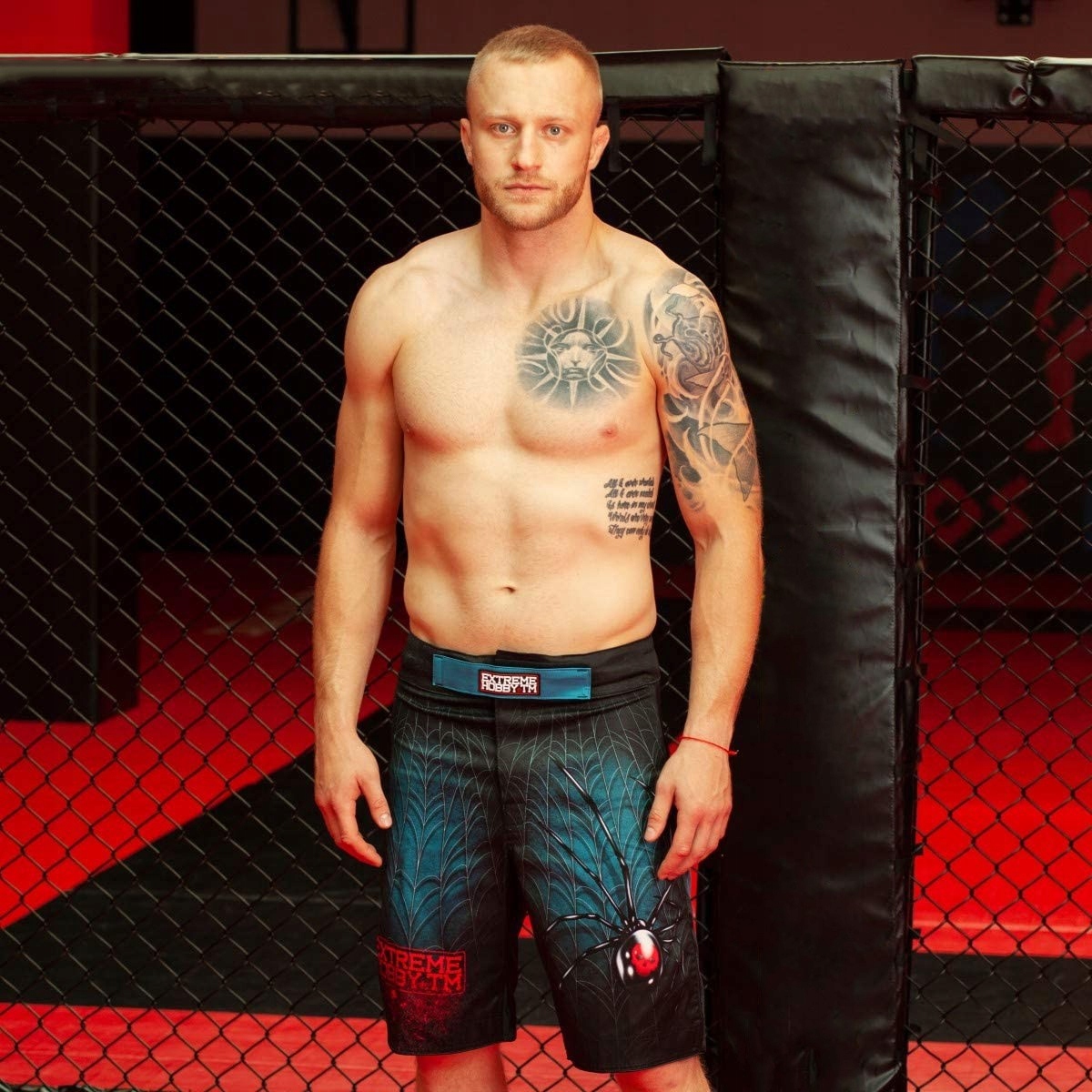 Spodenki męskie do MMA WIDOW EXTREME HOBBY XL Kod producenta 1789-22057-XL-CZARNY