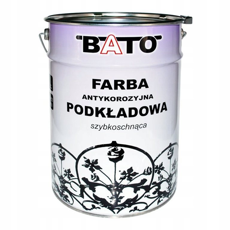 Farba antykorozyjna Bato farba podkładowa 5 L czerwony tlenkowy