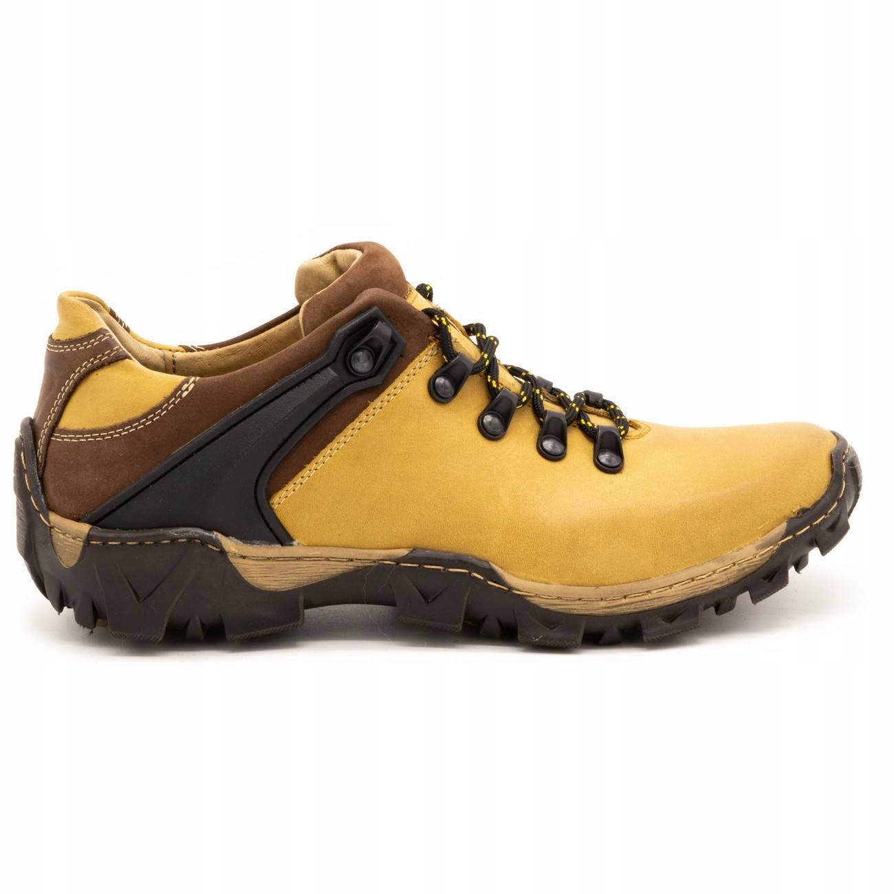 

Buty Męskie Trekkingowe Skóra 116 Żółty 43