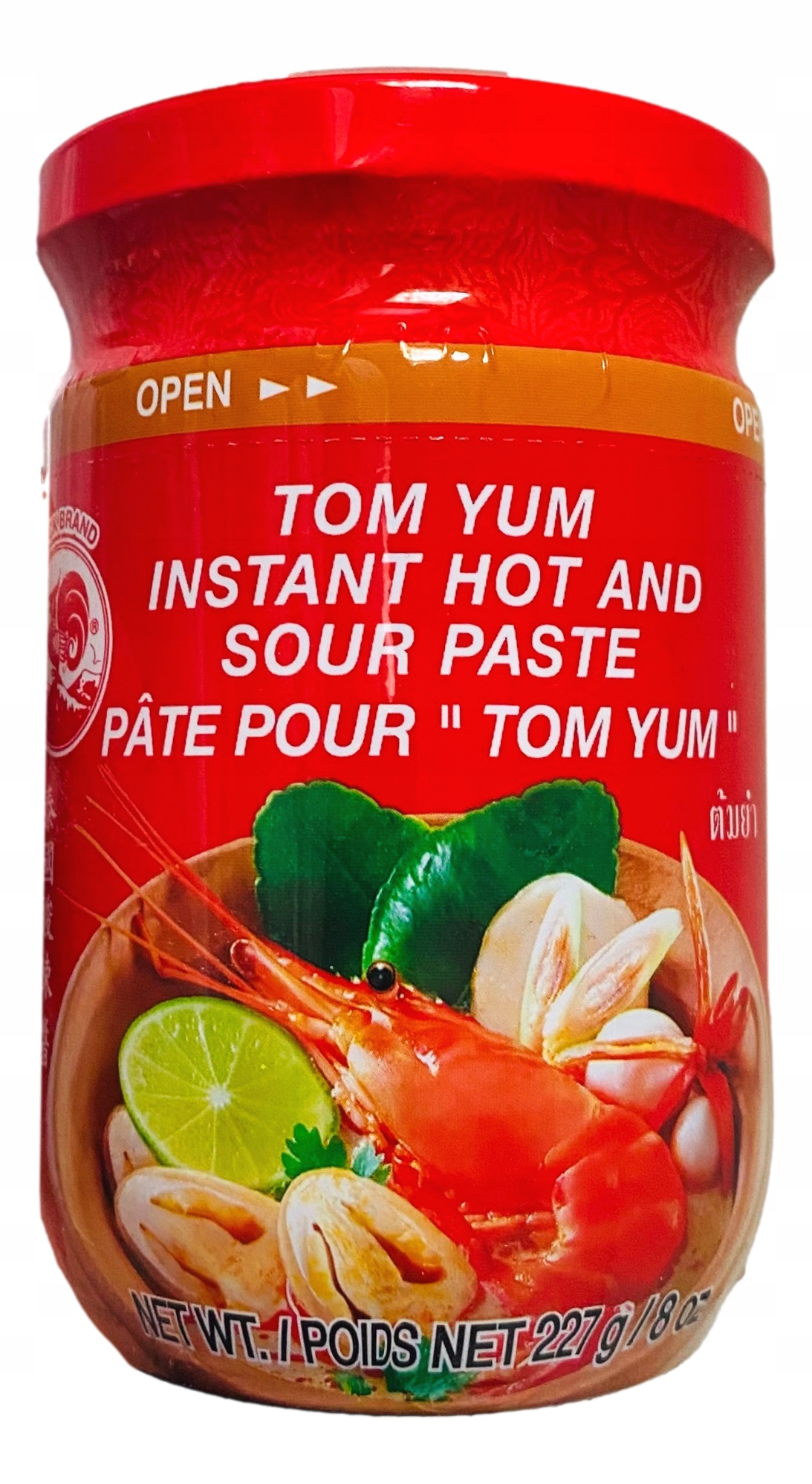 

Tajska pasta do zupy krewetkowej Tom Yum 227g Cock