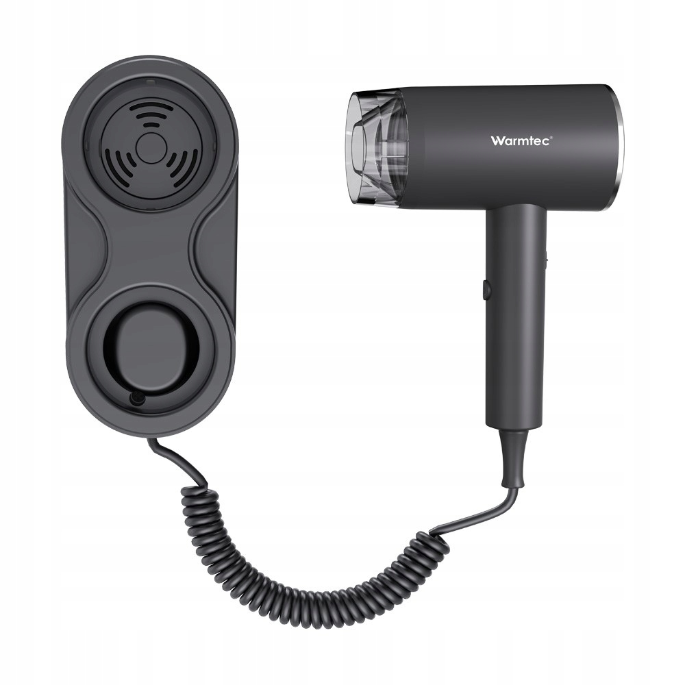 Suszarka do włosów hotelowa mocna koncentrator uchwyt 1600W RS160 Warmtec