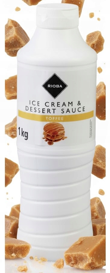 SOS GĘSTY SYROP DO LODÓW I DESERÓW TOFFI 1KG RIOBA