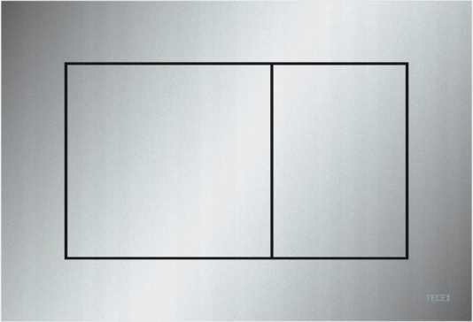 Splachovacie Tlačidlo Pre Wc Tece Now 9240402 Strieborný Mat