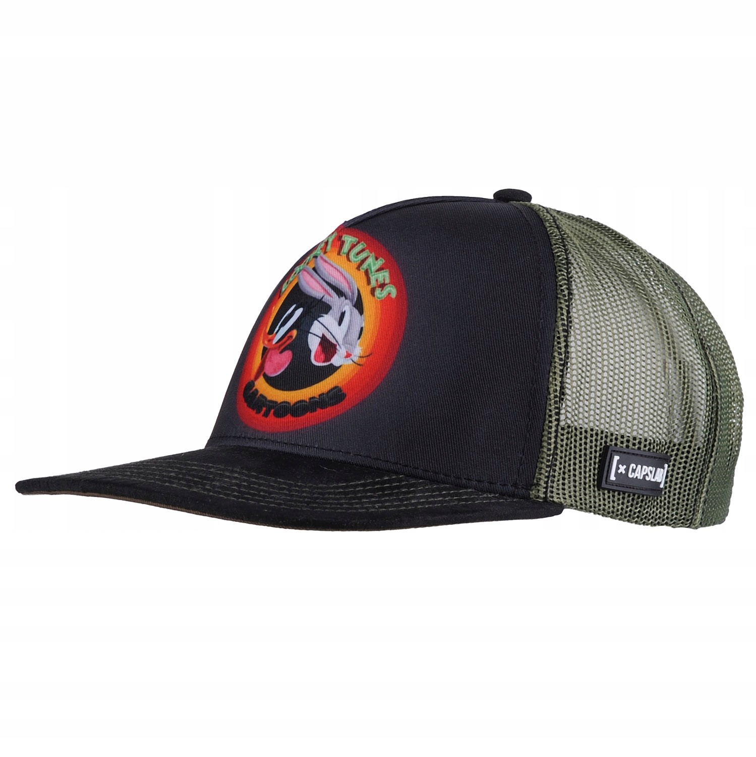 Capslab Looney Tunes Trucker Cap [uni] Pánská Kšiltovka černá Bavlna čepice
